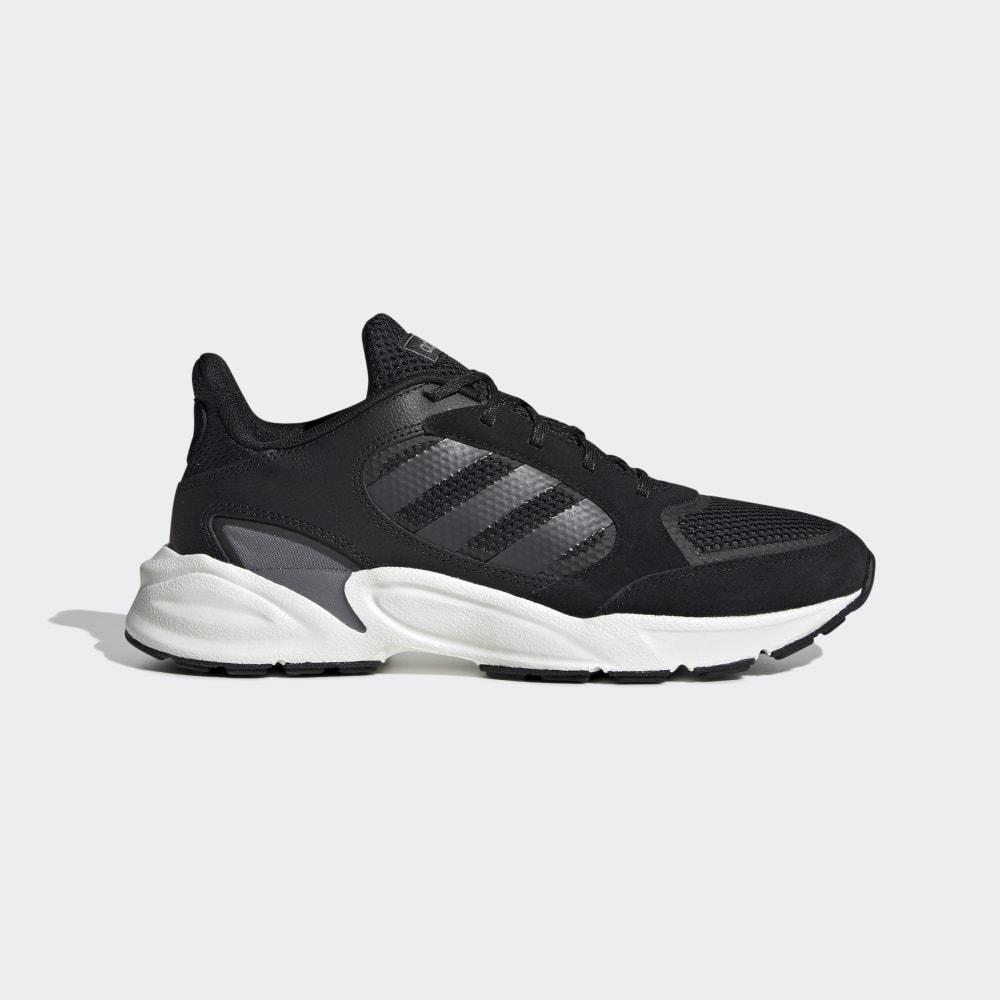 Adidasi Alergare Adidas 90s Valasion Dama Romania - Negrii/Metal/Gri EE9906